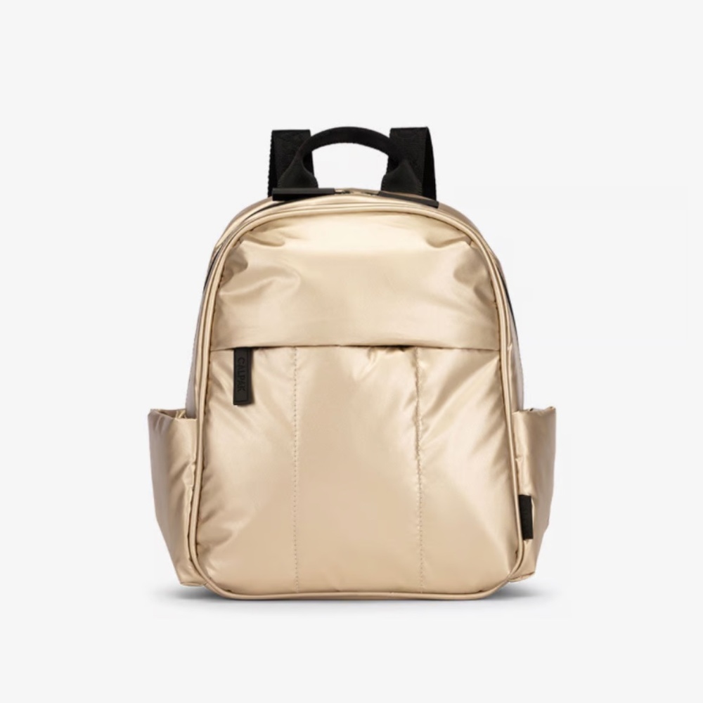 Calpack Luka Mini Backpack in Gold, NWT!